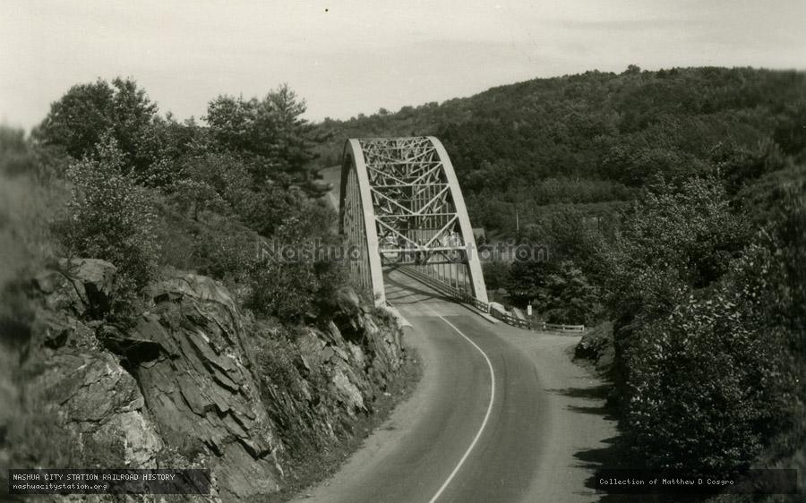 Postcard: Gulf Bridge, Route 9, Brattleboro, Vermont